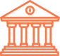 Building icon with columns