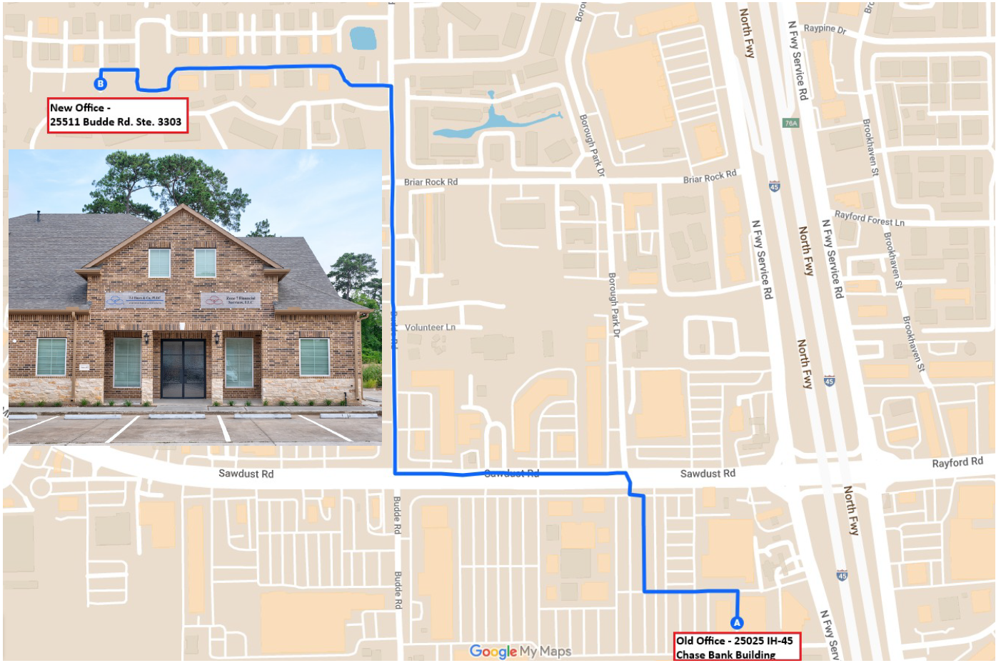 Building Map Front View